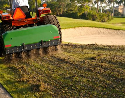 Aeration of Golf Course